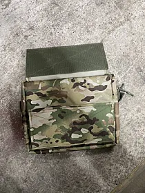 Сумка-напашник із балістичним пакетом кевлар + поліетилен 230х170 1 клас захисту мультикам