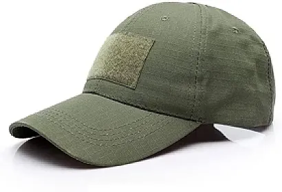 Тактична кепка для ЗСУ з липучкою під шеврон